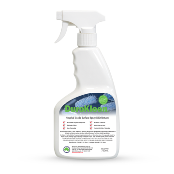 DuroKleen Long-Term Antimicrobial Disinfectant 750mL Spray Bottle